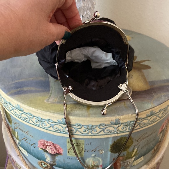 Small Satin Evening Purse - Picture 4 of 5